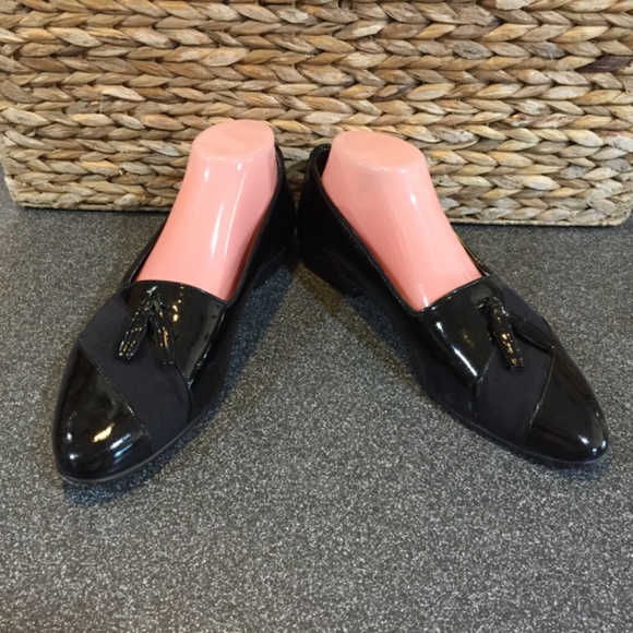 Giorgio Brutini Black Patent Flats - Picture 2 of 16